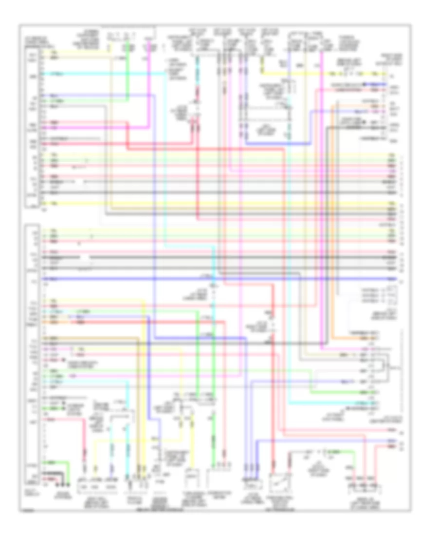 Navigation Wiring Diagram (1 of 2) for Lexus RX 330 2004