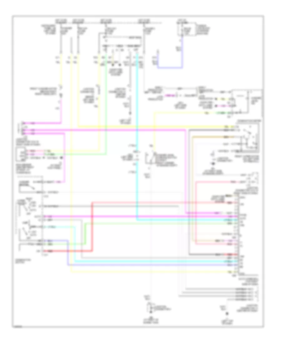 Электросхема передних стеклоочистителей дворников и омывателя лобового стекла, С Авто Система Дворника для Lexus RX 330 2004