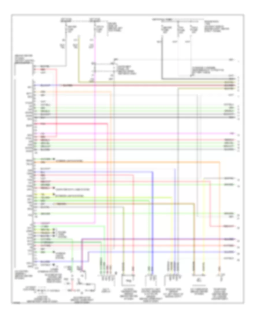 Automatic AC Wiring Diagram (1 of 2) for Lexus SC 430 2004