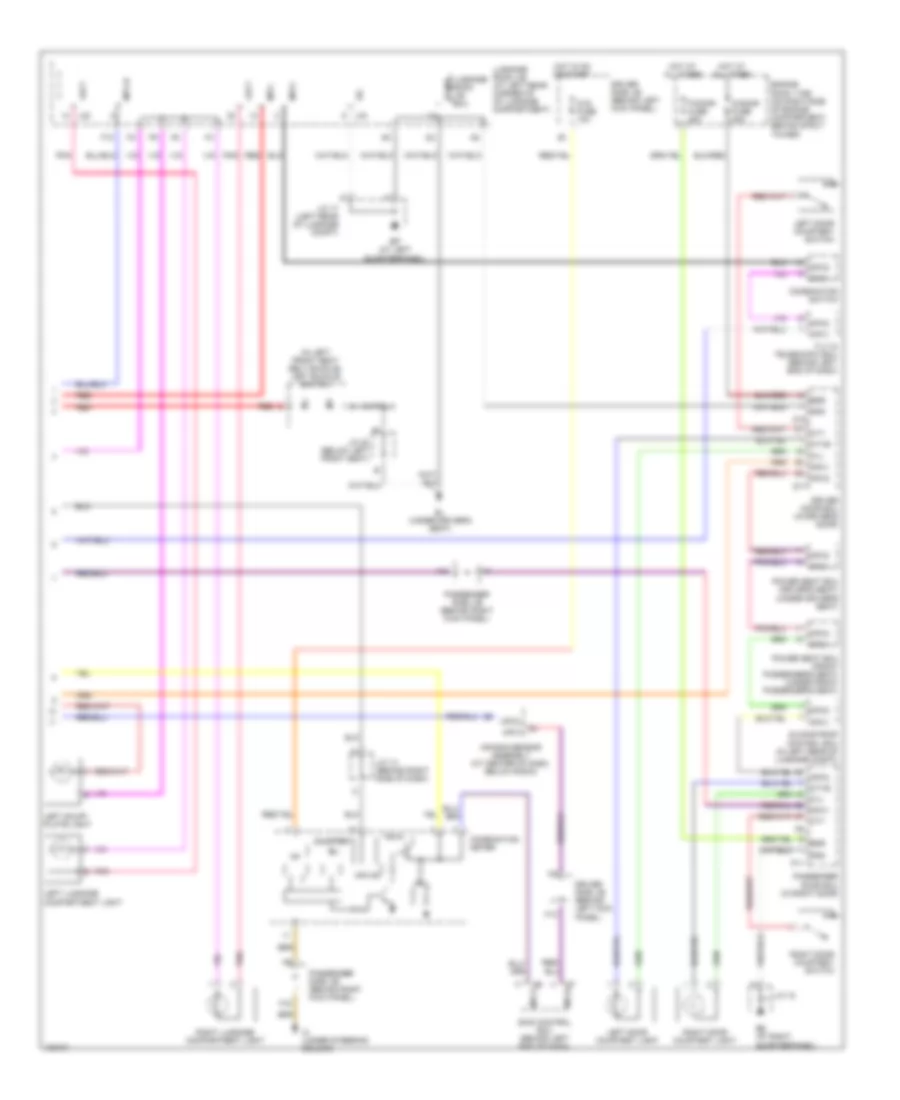 Courtesy Lamps Wiring Diagram 2 of 2 for Lexus SC 430 2004