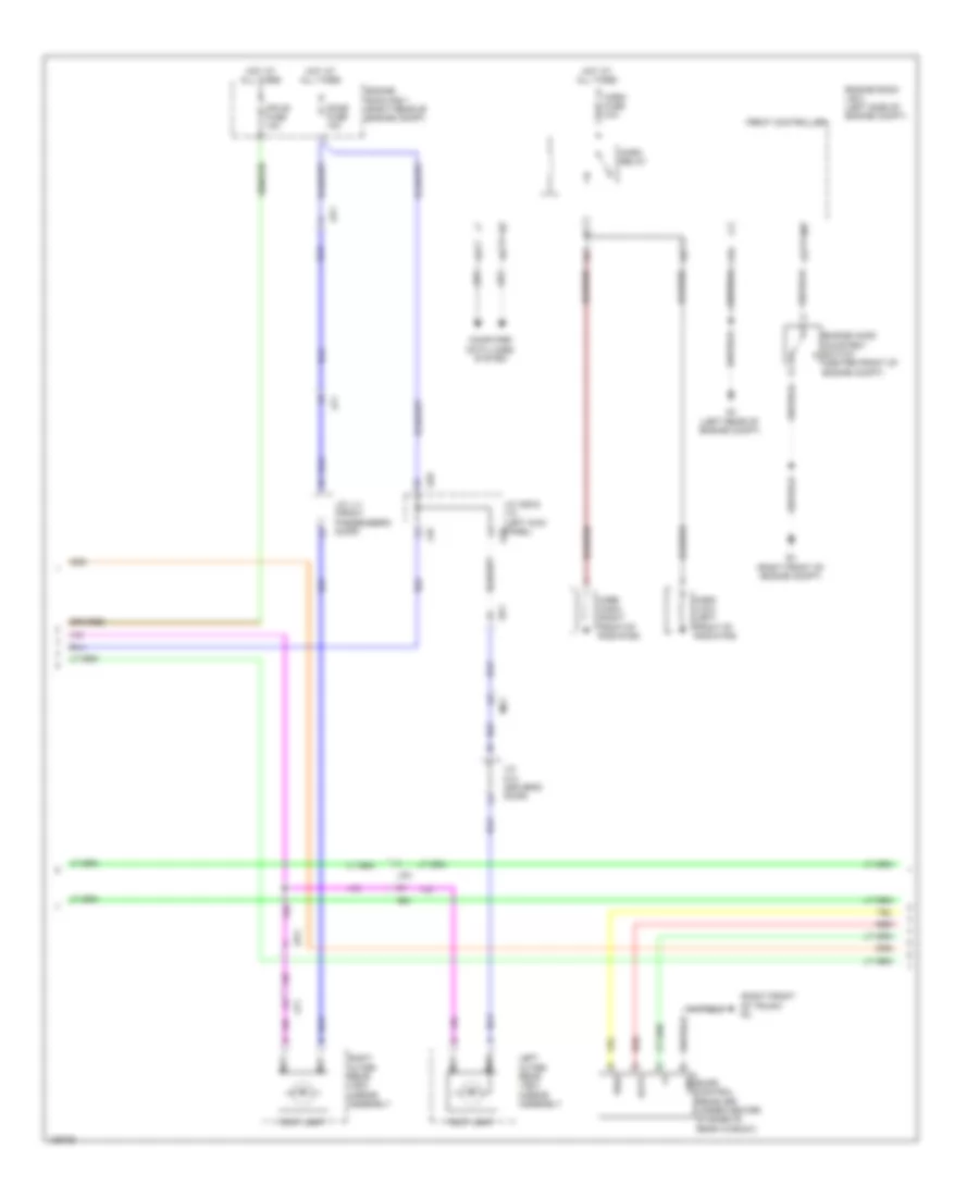 Anti-theft Wiring Diagram (3 of 5) for Lexus IS 350C 2014