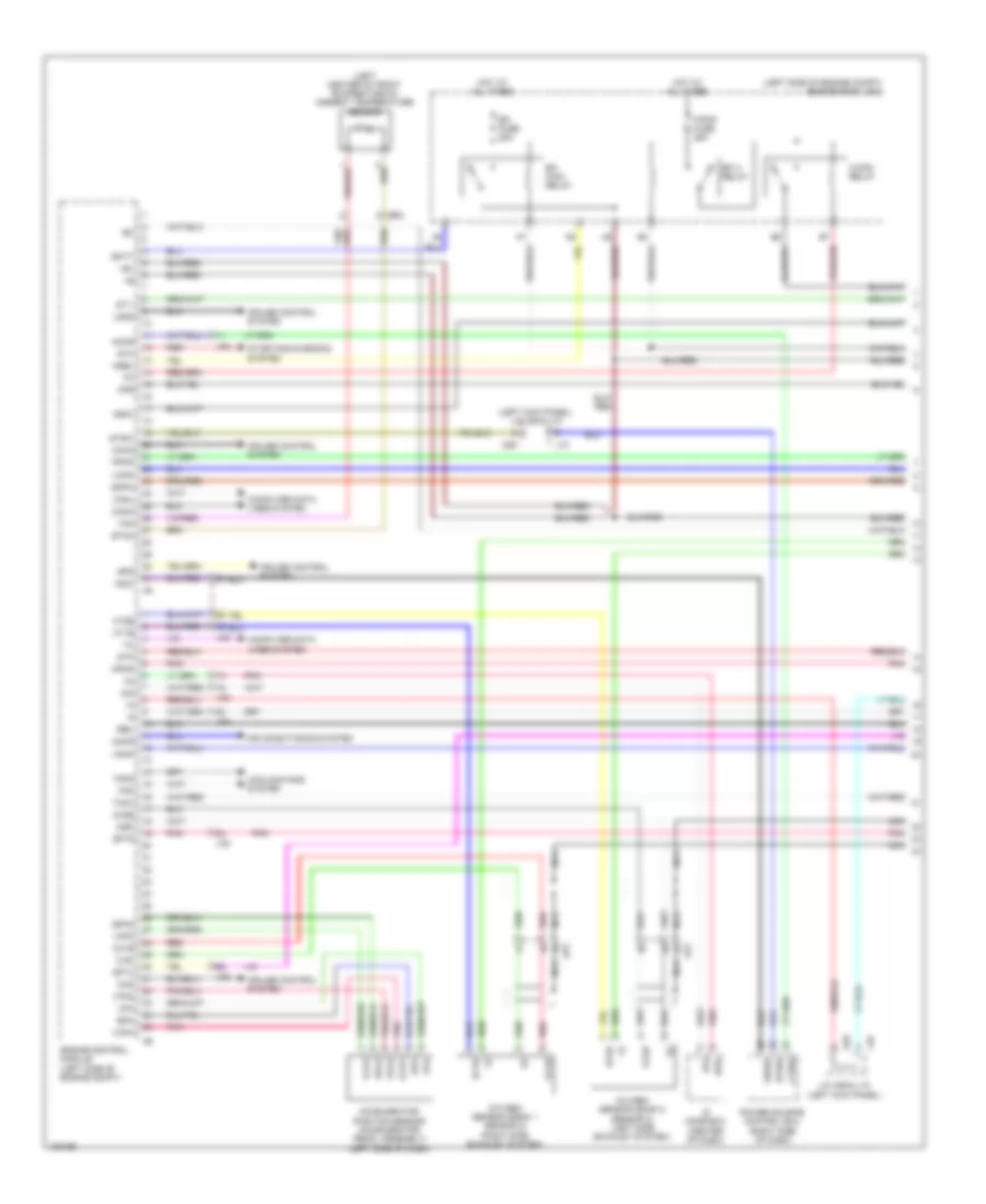 3 5L Engine Performance Wiring Diagram 1 of 8 for Lexus IS 350C 2014