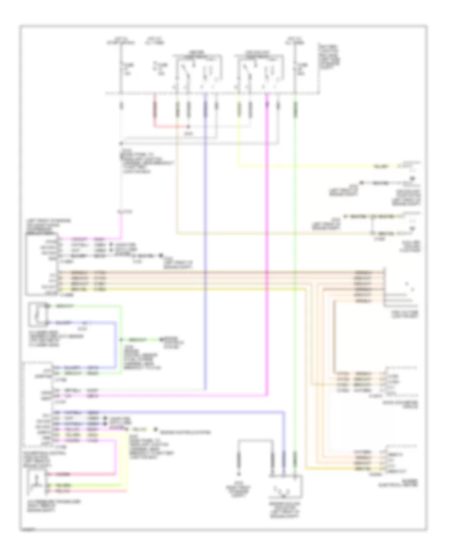 Электросхема кондиционера, Гибрид (3 из 3) для Lincoln MKZ 2011