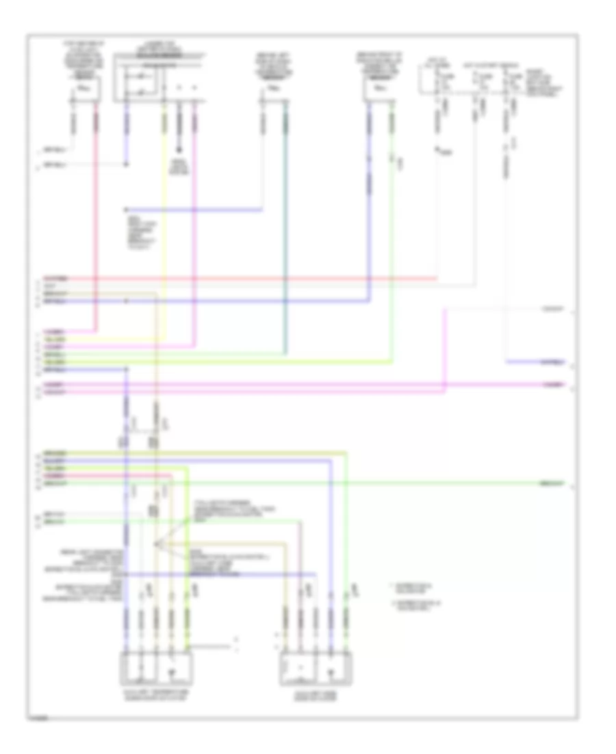 Электросхема кондиционера (2 из 4) для Lincoln Navigator L 2011