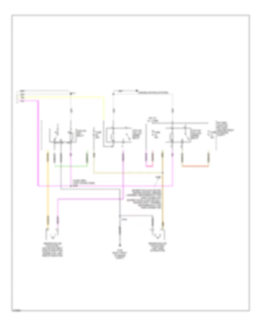 Электросхема кондиционера (4 из 4) для Lincoln Navigator L 2011