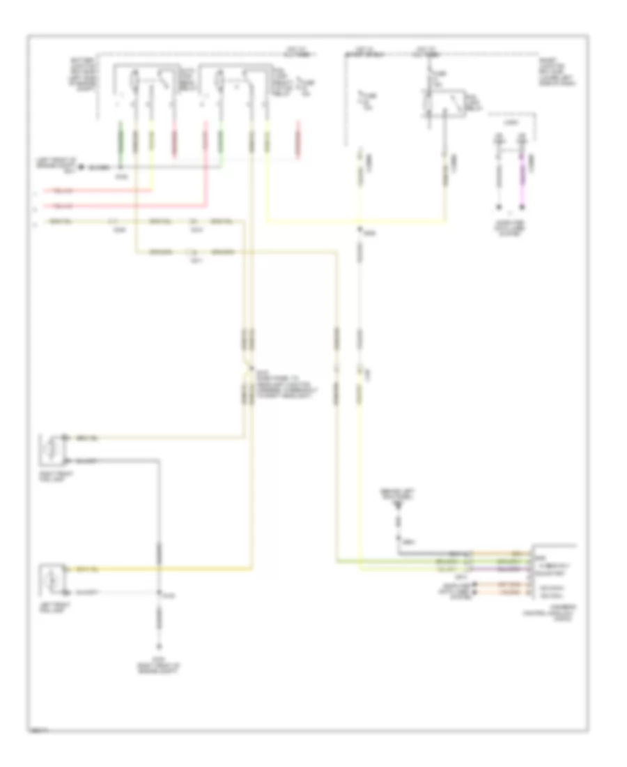Электросхема фар, С Адаптивные Фары (3 из 3) для Lincoln MKT 2012