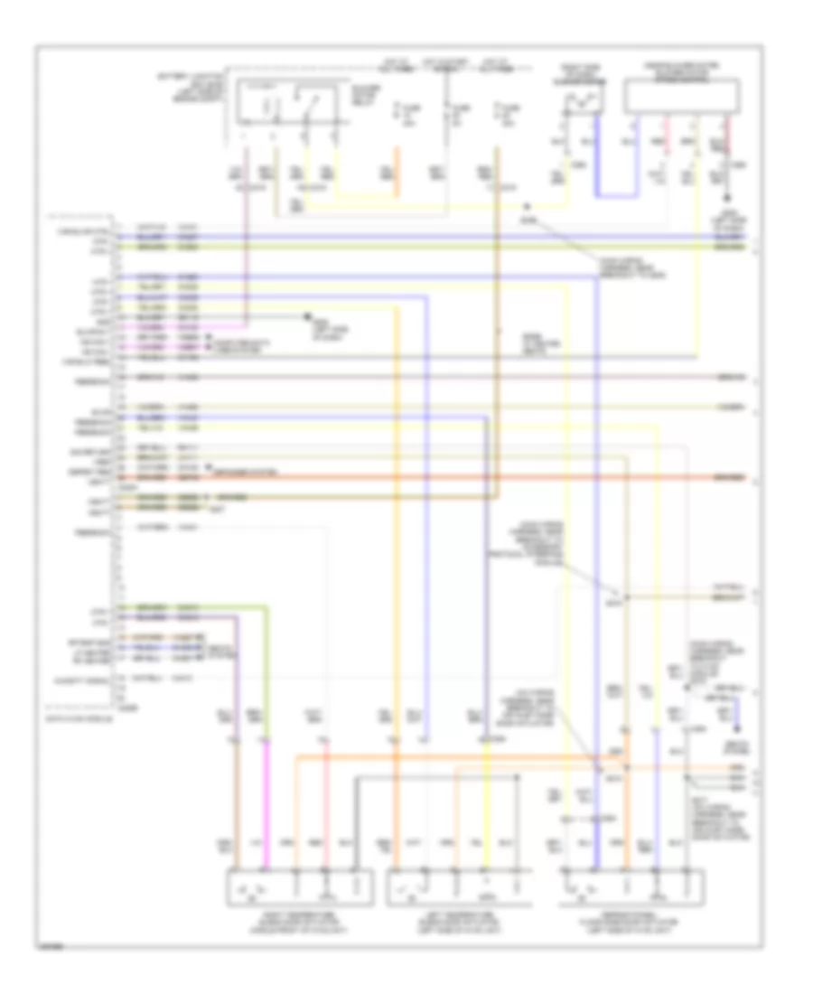 Электросхема кондиционера (1 из 3) для Lincoln MKX 2012