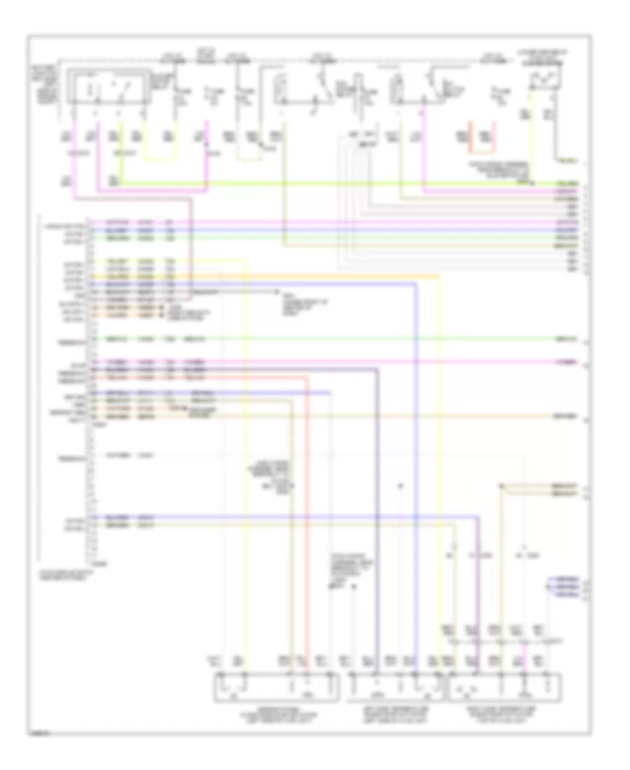 Электросхема кондиционера (1 из 4) для Lincoln MKS 2013
