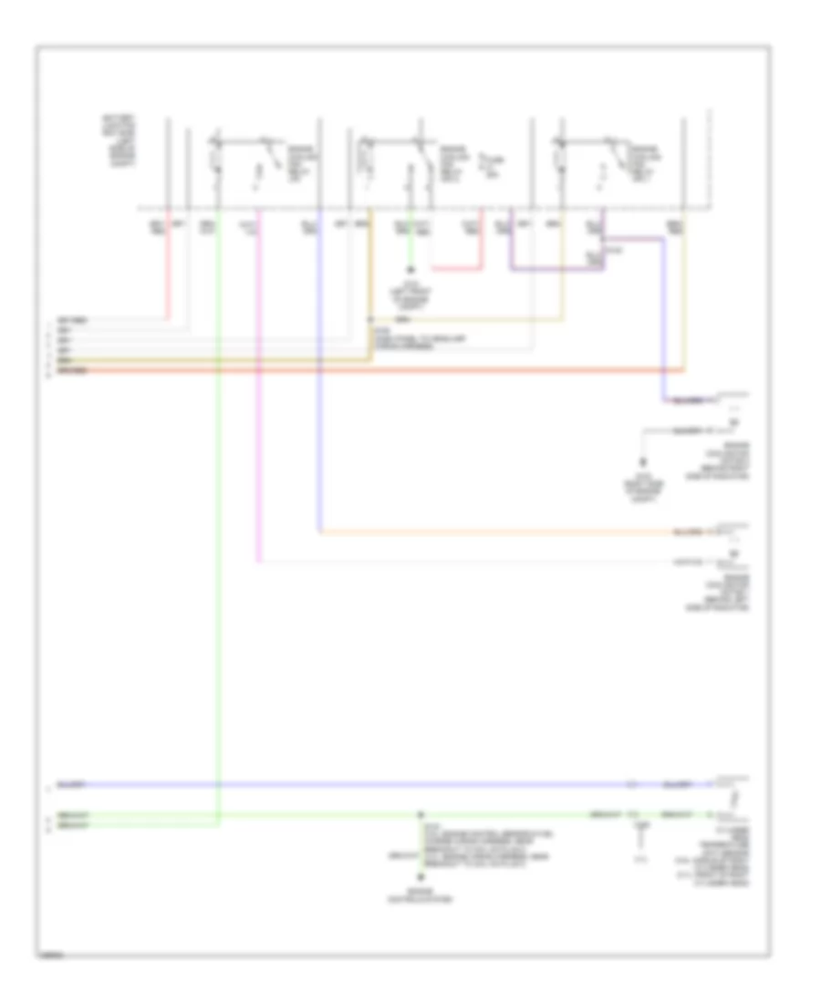 Электросхема кондиционера (4 из 4) для Lincoln MKS 2013