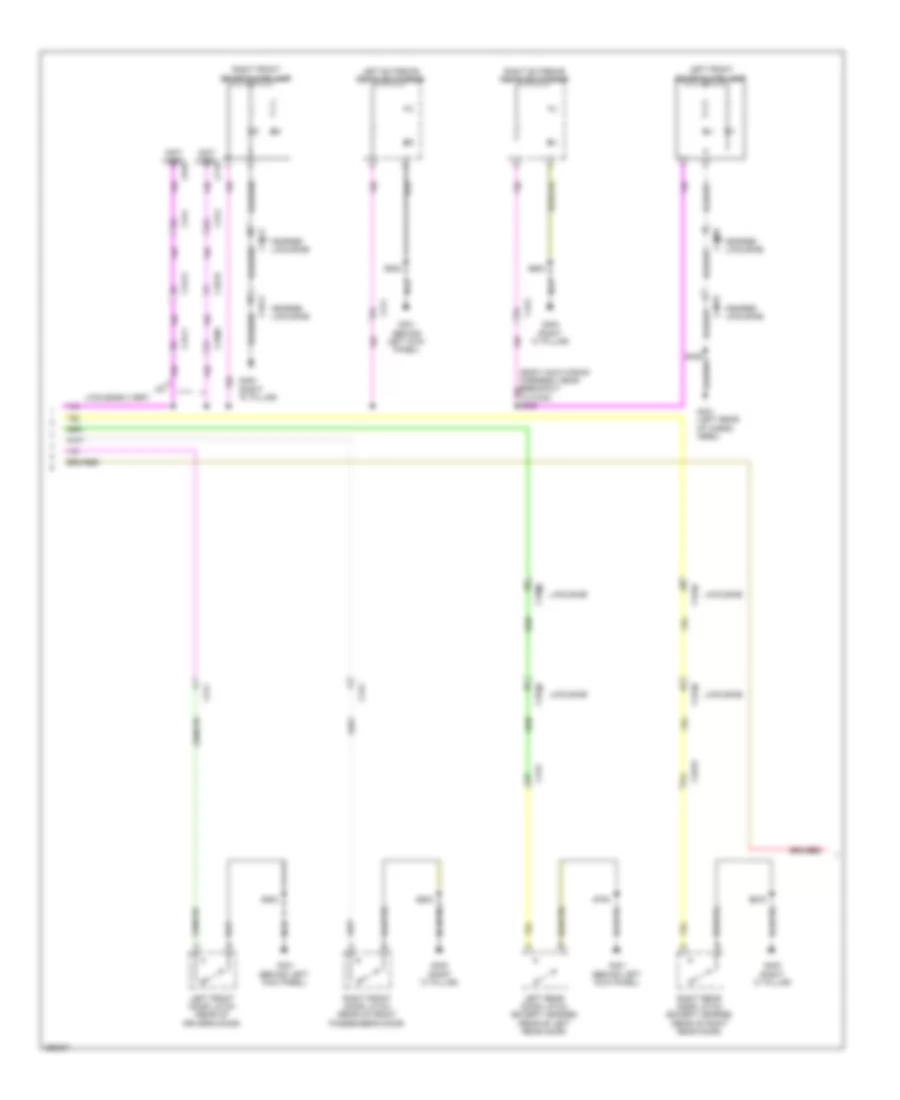 Электросхема подсветки (2 из 5) для Lincoln MKT EcoBoost 2013