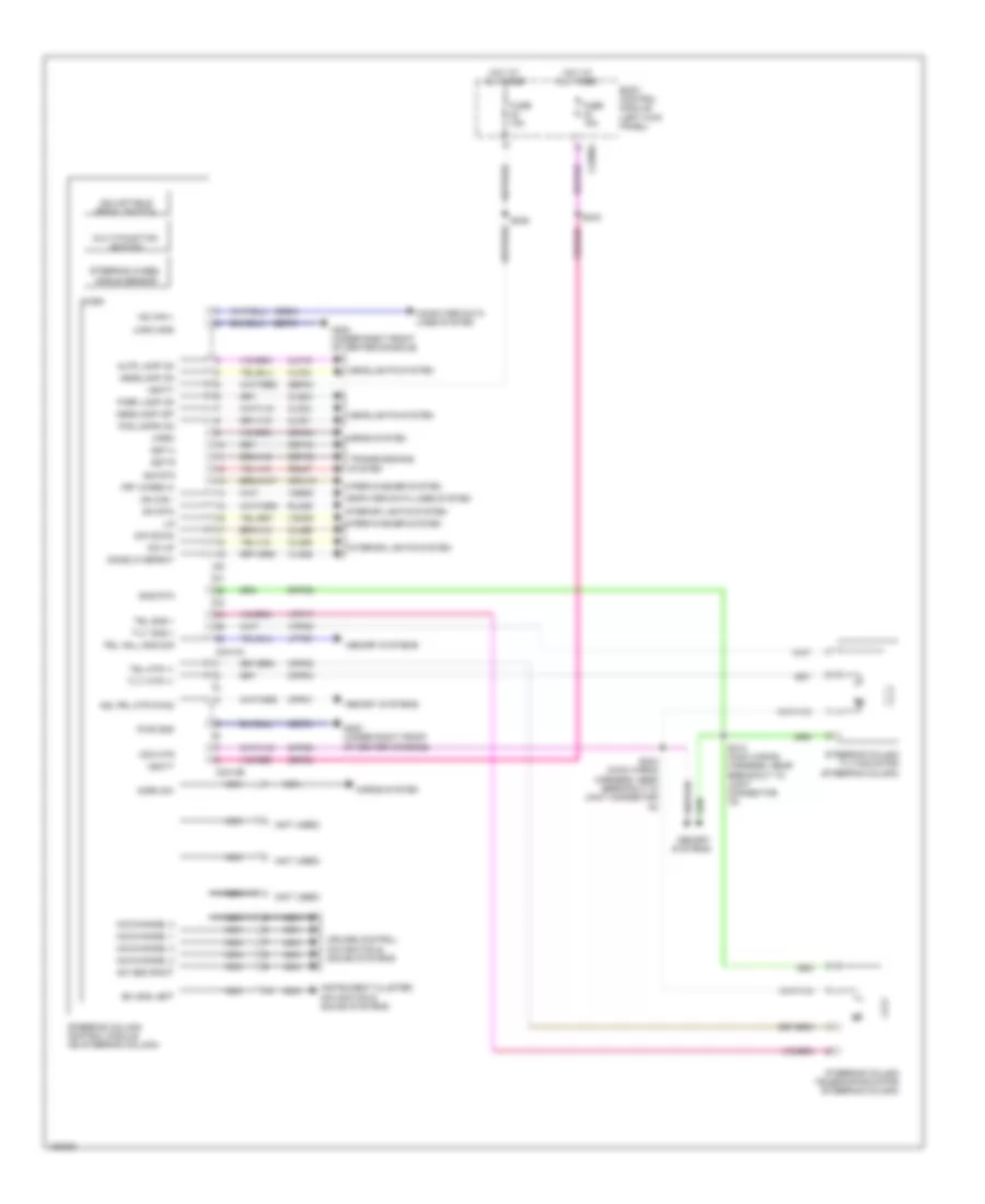 схема колонки рулевого управления с усилителем для Lincoln MKS EcoBoost 2014