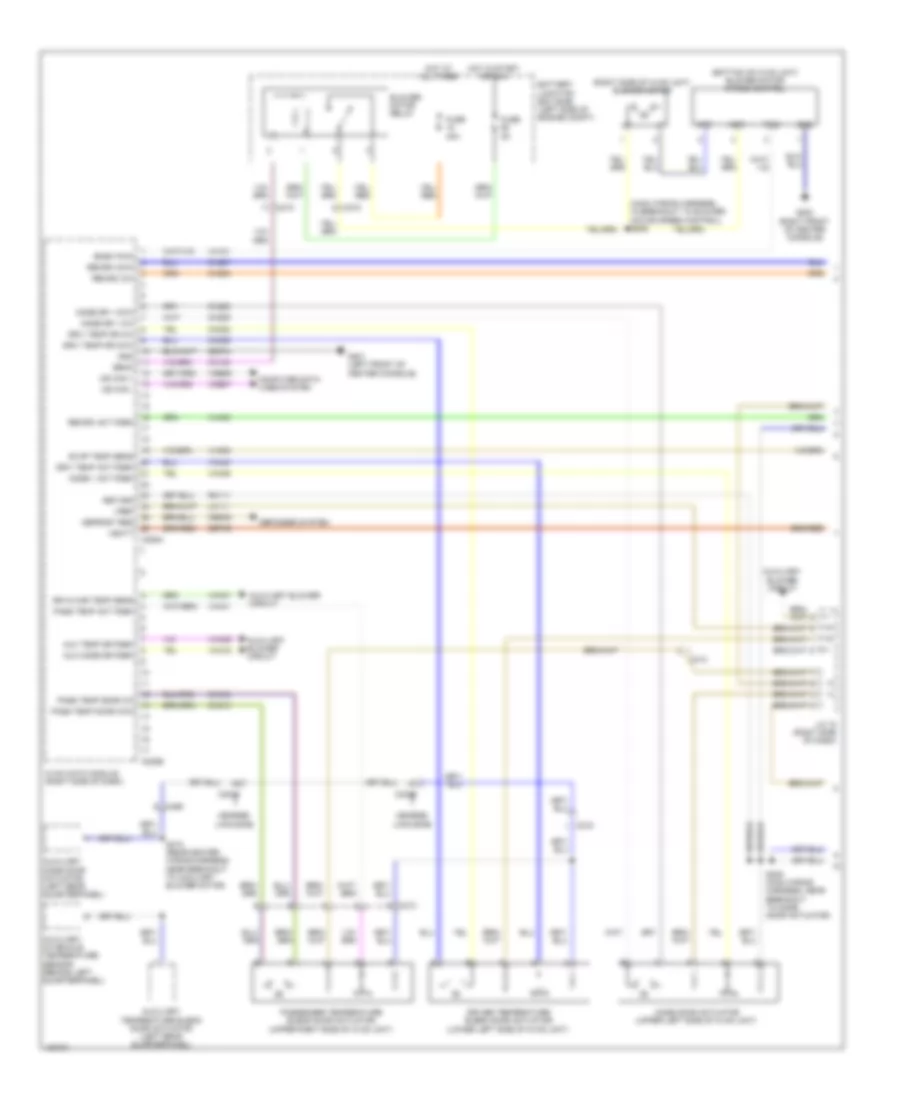 Электросхема кондиционера (1 из 4) для Lincoln MKT EcoBoost 2014