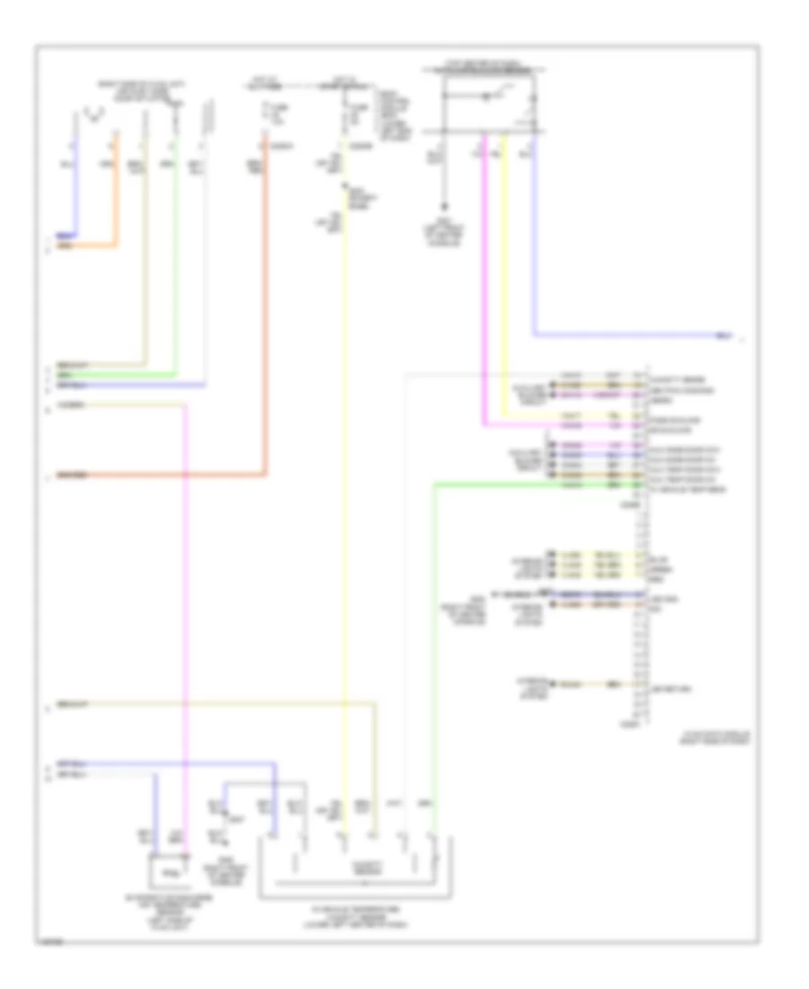 Электросхема кондиционера (2 из 4) для Lincoln MKT EcoBoost 2014