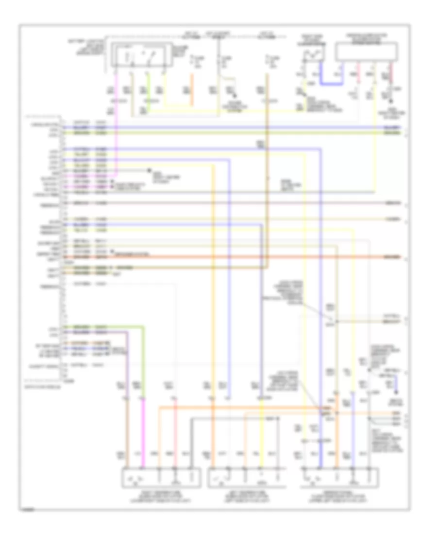 Электросхема кондиционера (1 из 3) для Lincoln MKX 2014