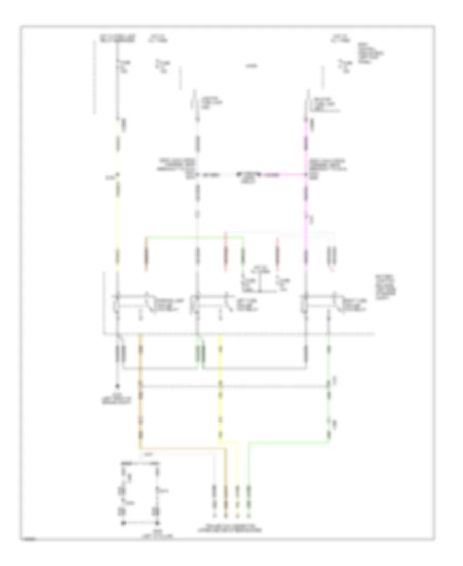 схема адаптера трейлера для Lincoln MKX 2014