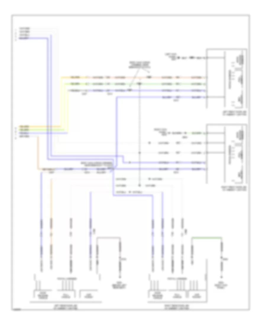 Электросхема подсветки (3 из 3) для Lincoln MKX 2014