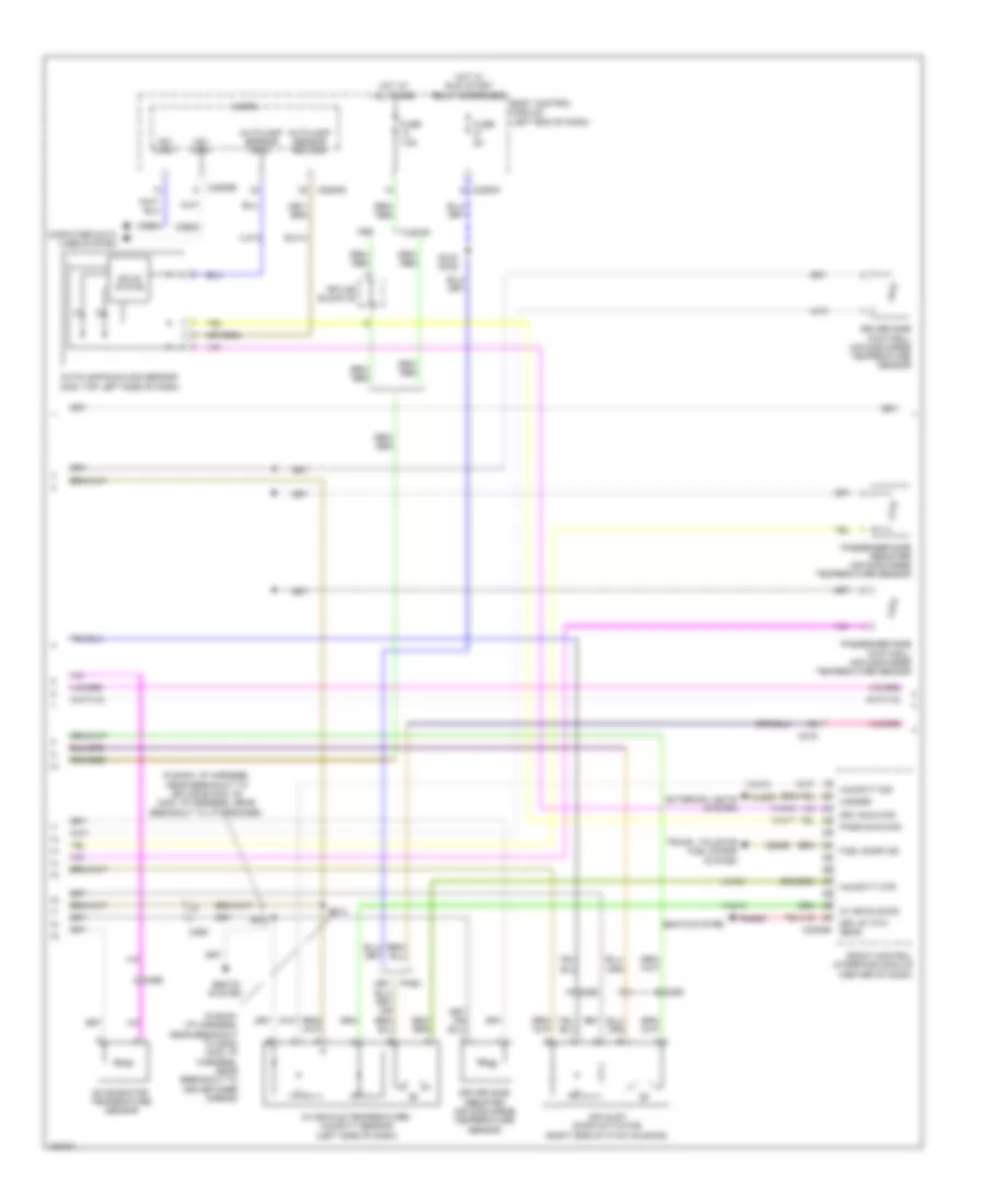 Электросхема кондиционера, Гибрид (2 из 3) для Lincoln MKZ 2014