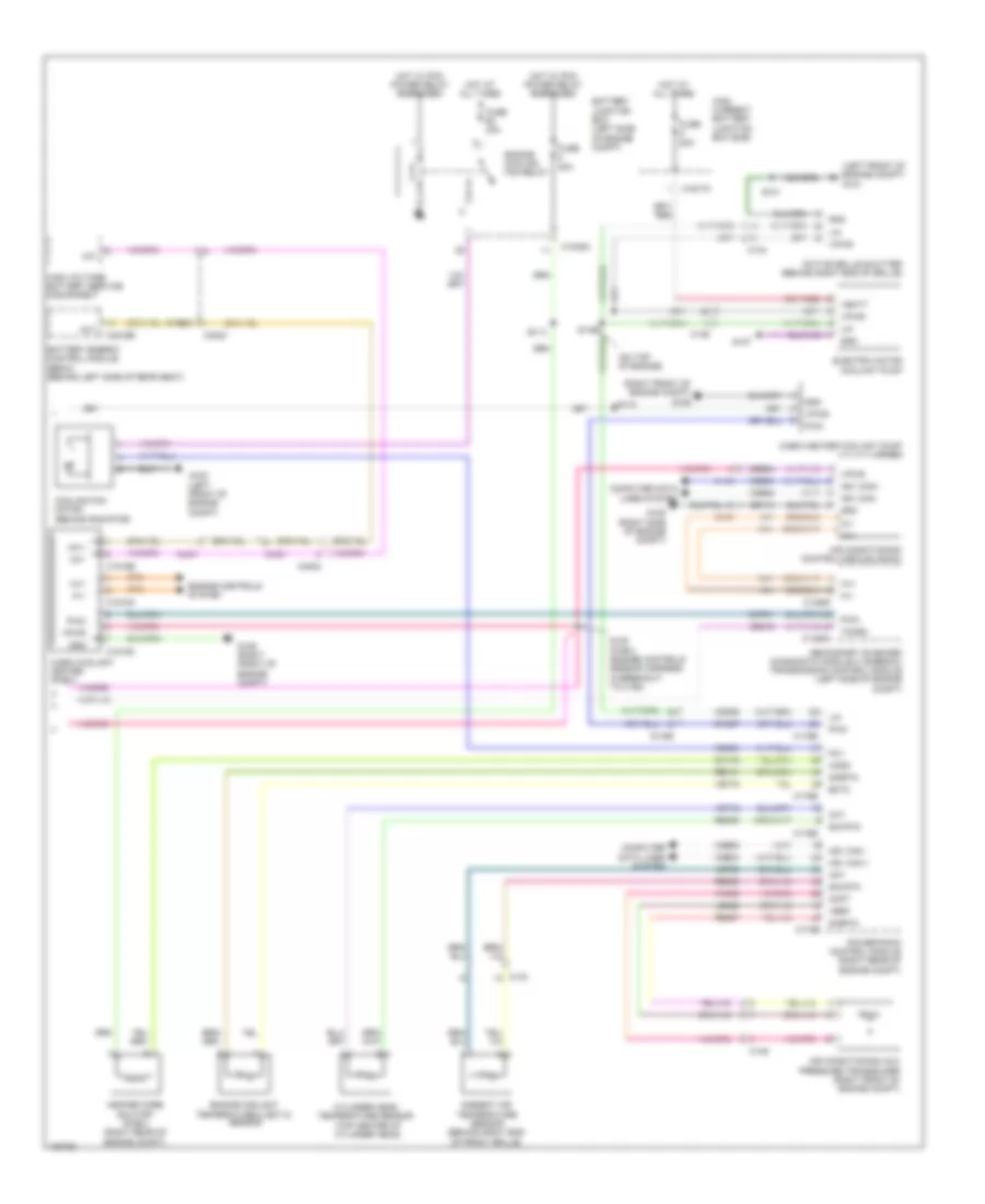Электросхема кондиционера, Гибрид (3 из 3) для Lincoln MKZ 2014