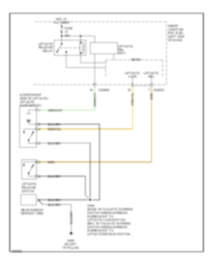 Все схемы для электропроводки Lincoln MKX 2008 Wiring diagrams for cars