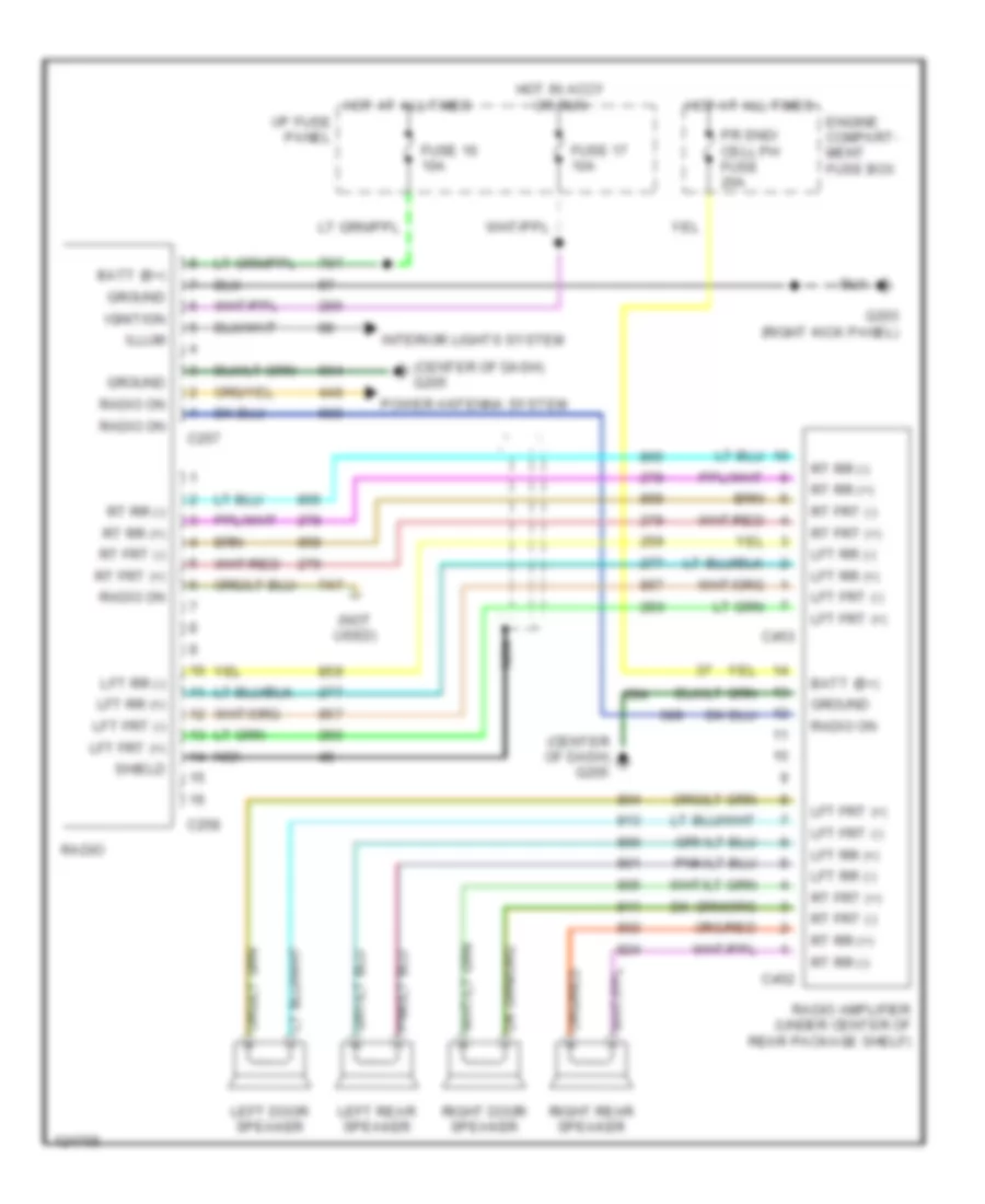 Электросхемы Магнитола Мультимедия Lincoln Mark VIII LSC 1995 – Wiring ...