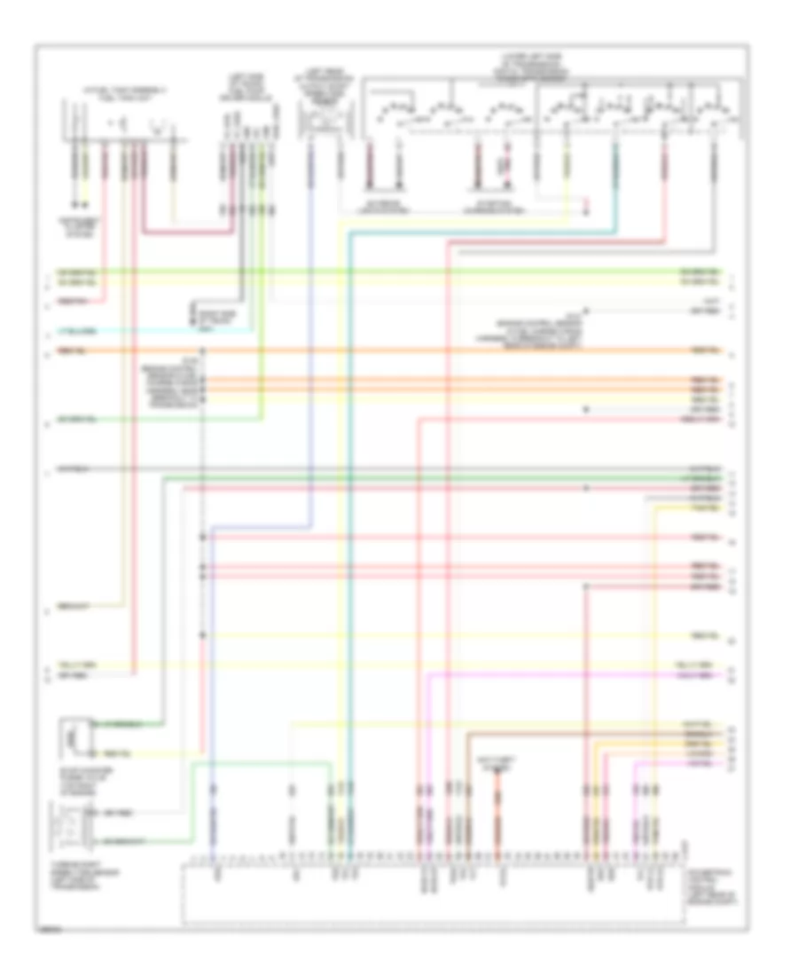 4.6L, Engine Performance Wiring Diagram (2 of 5) for Lincoln Town Car Signature Limited 2009