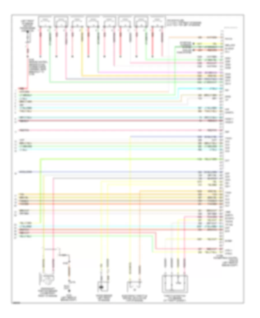 4.6L, Engine Performance Wiring Diagram (5 of 5) for Lincoln Town Car Signature Limited 2009