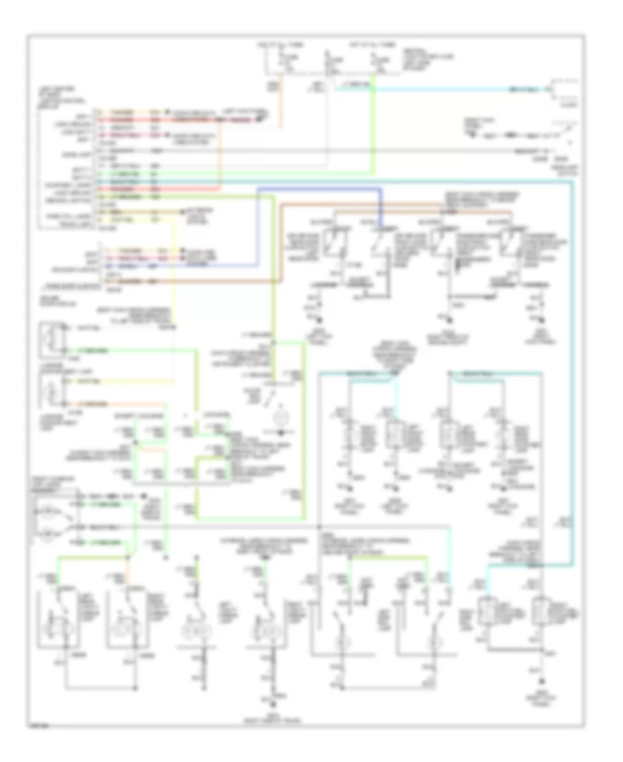 Courtesy Lamps Wiring Diagram for Lincoln Town Car Signature Limited 2009