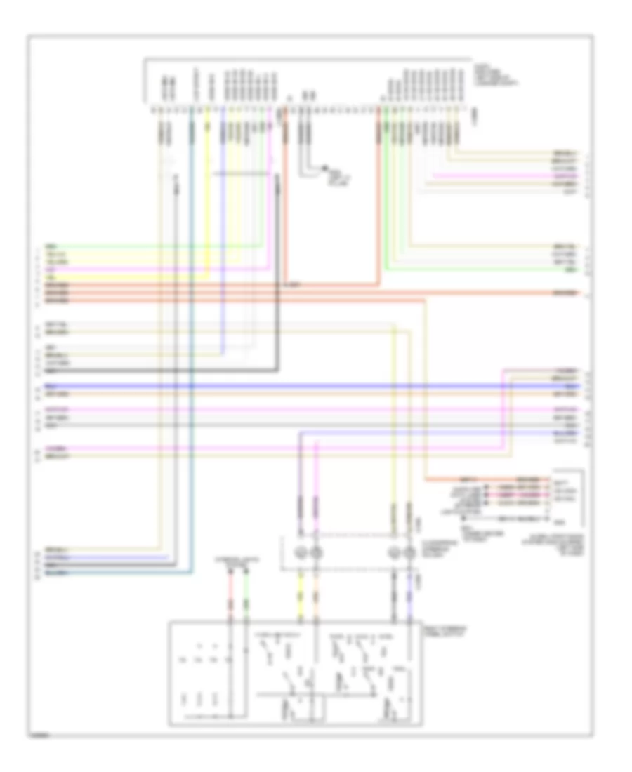 Premium Radio Wiring Diagram 2 of 3 for Lincoln MKS 2010