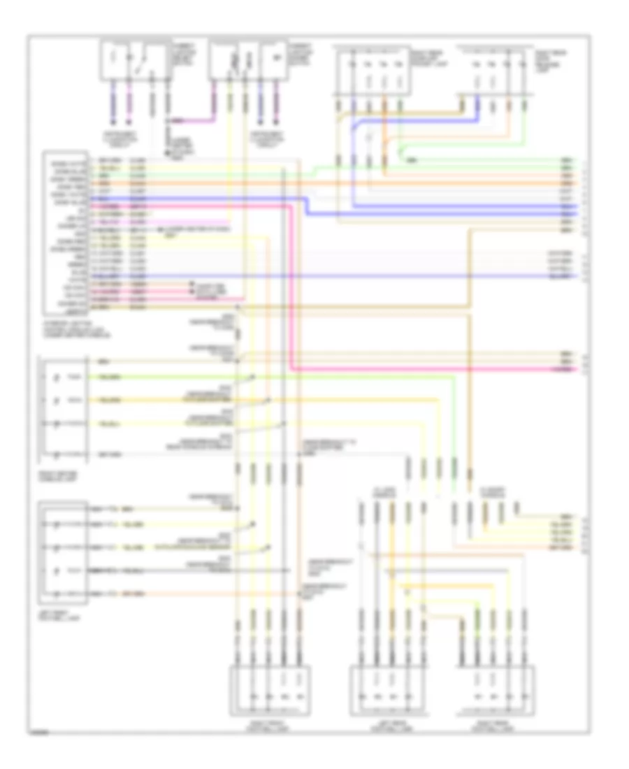 Courtesy Lamps Wiring Diagram 1 of 3 for Lincoln MKT 2010
