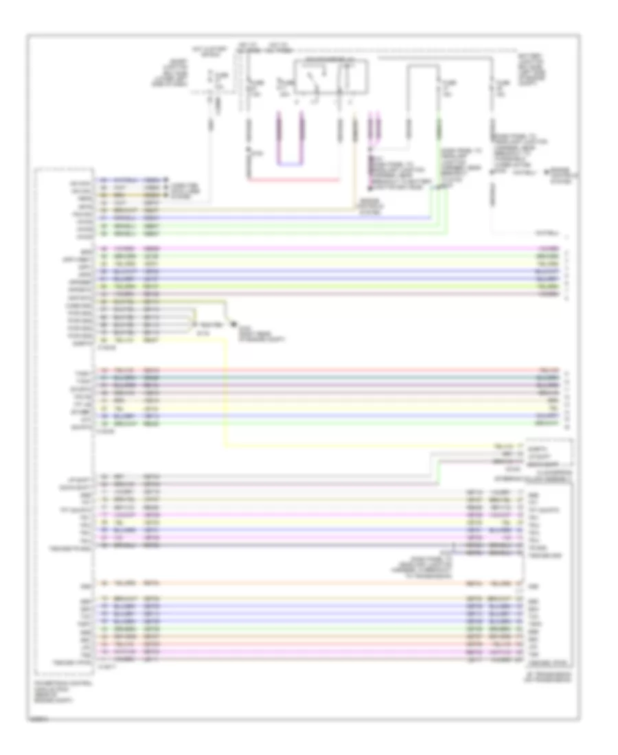 3 5L Twin Turbo A T Wiring Diagram 1 of 2 for Lincoln MKT 2010