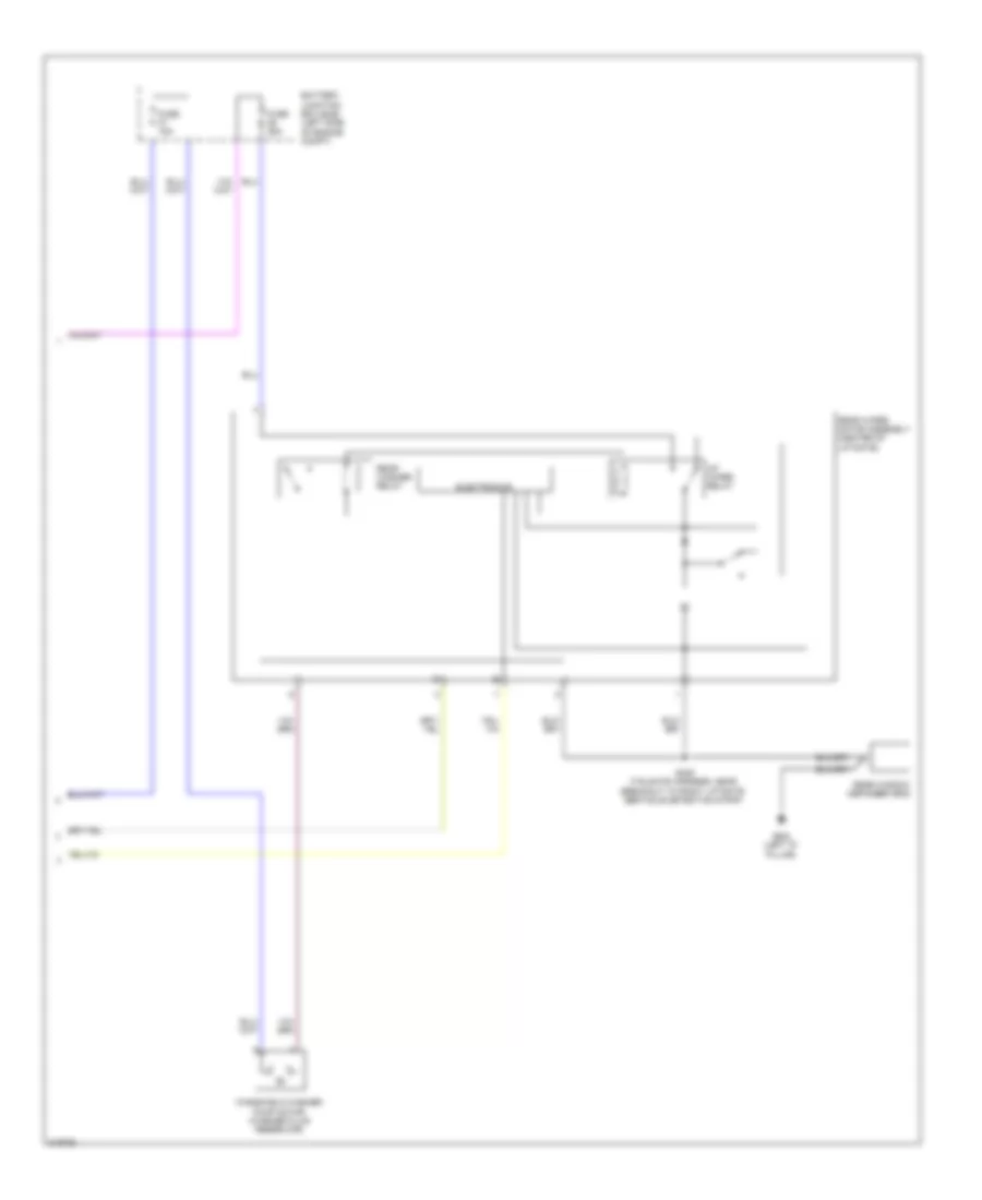 WiperWasher Wiring Diagram (2 of 2) for Lincoln MKT 2010