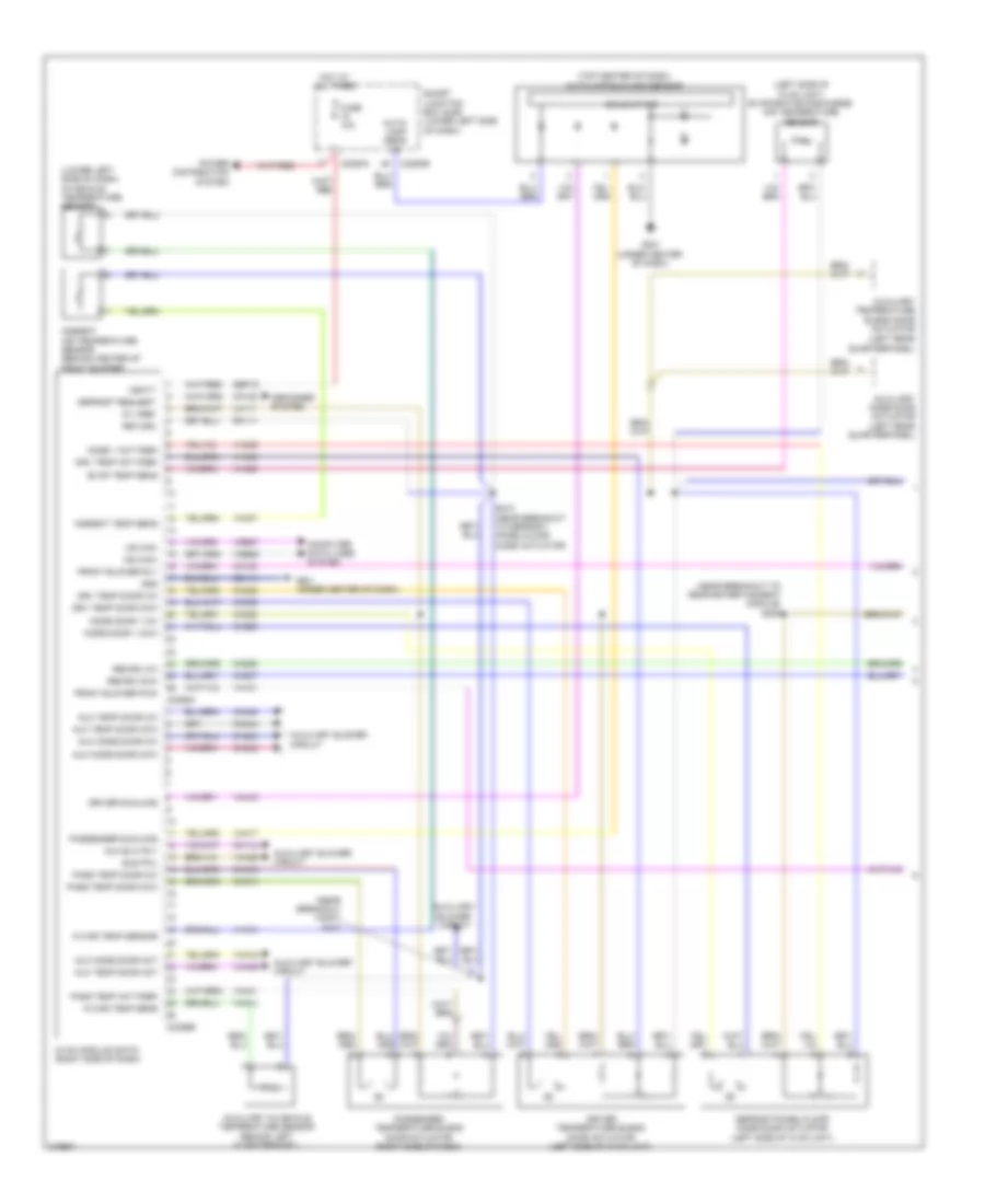 Automatic A C Wiring Diagram 1 of 2 for Lincoln MKT EcoBoost 2010