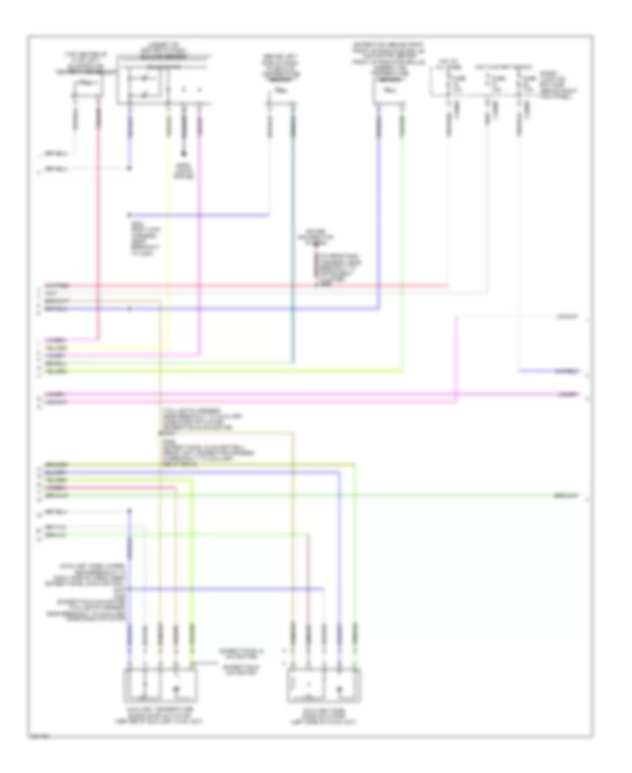 Automatic A C Wiring Diagram 2 of 4 for Lincoln Navigator 2010