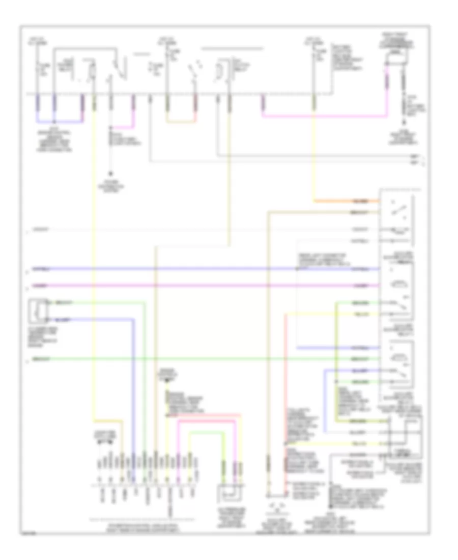 Automatic A C Wiring Diagram 3 of 4 for Lincoln Navigator 2010