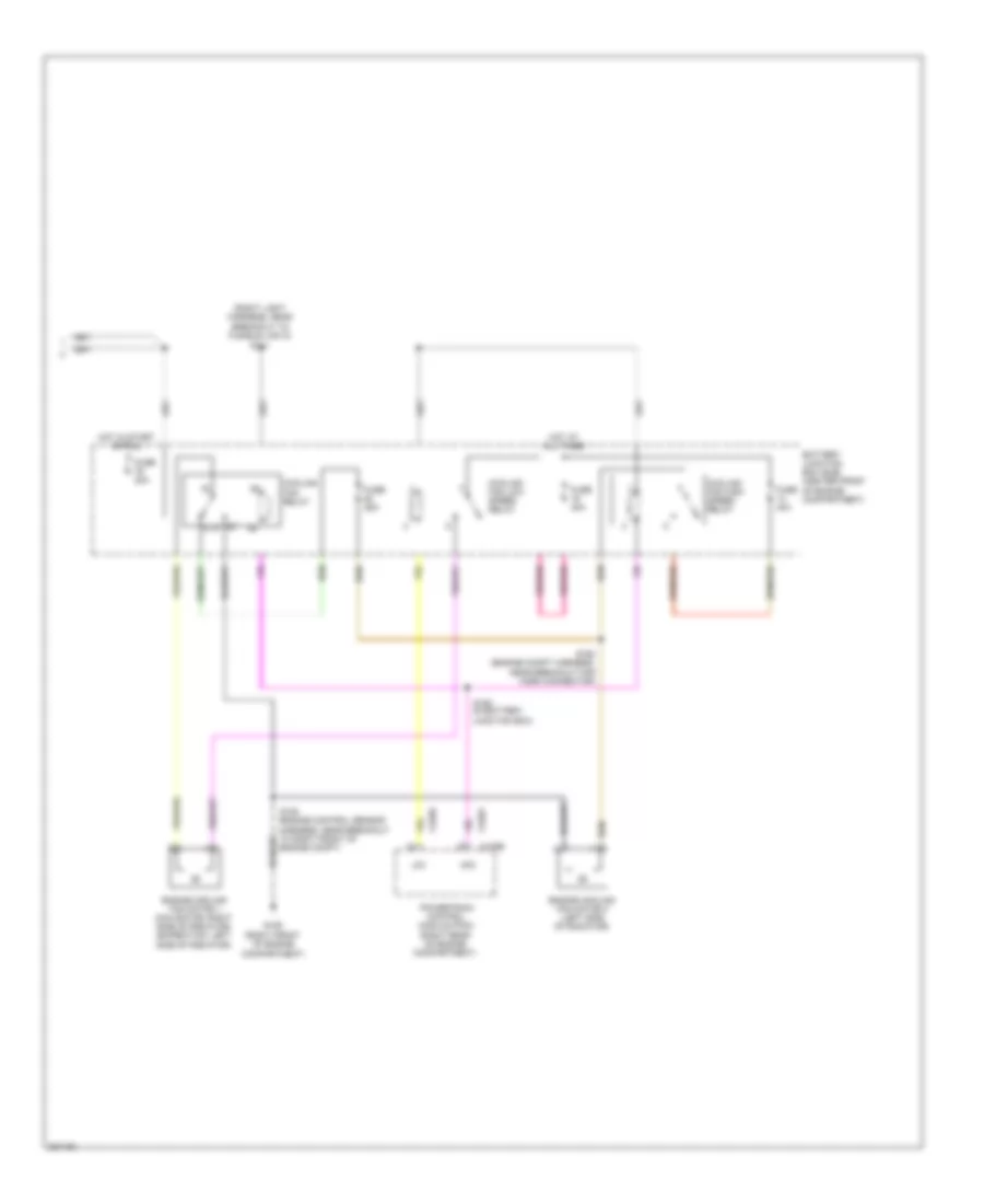 Automatic AC Wiring Diagram (4 of 4) for Lincoln Navigator 2010