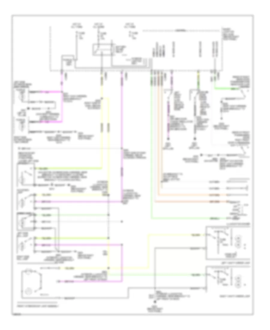 Courtesy Lamps Wiring Diagram for Lincoln Navigator 2010