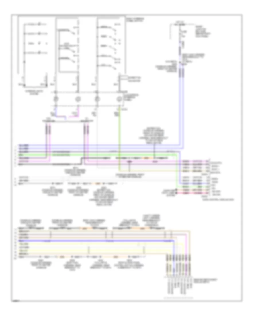 SYNC Radio Wiring Diagram (2 of 2) for Lincoln Navigator 2010