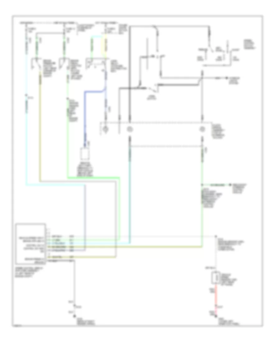 Cruise Control Wiring Diagram for Lincoln Navigator 1998