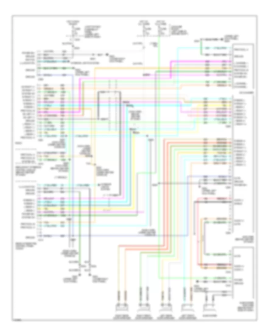 Radio Wiring Diagrams for Lincoln Navigator 1998