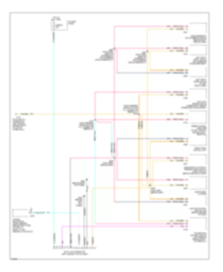 Computer Data Lines for Lincoln Town Car Cartier 1998