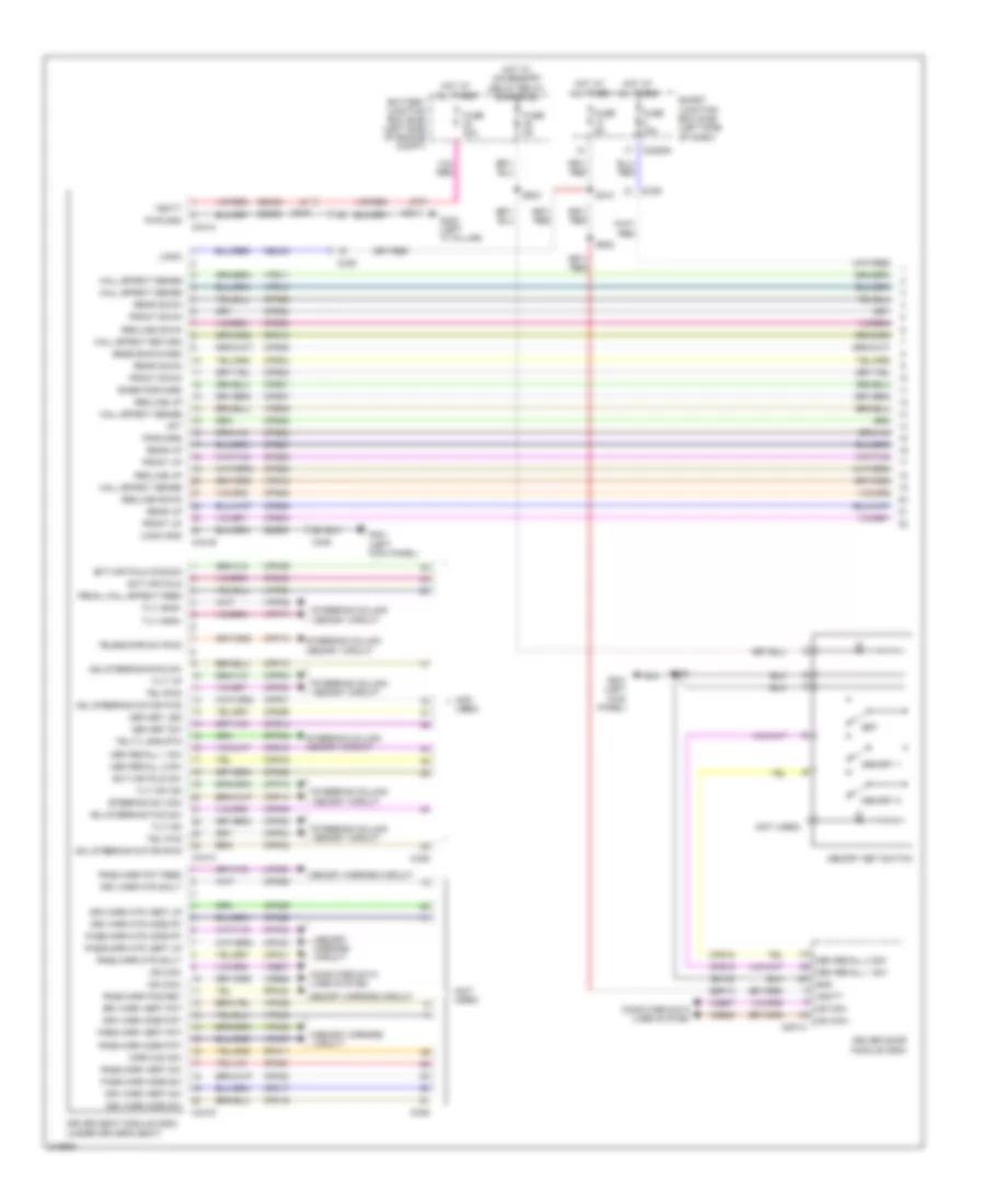 Driver s Memory Seat Wiring Diagram 1 of 2 for Lincoln MKS 2011