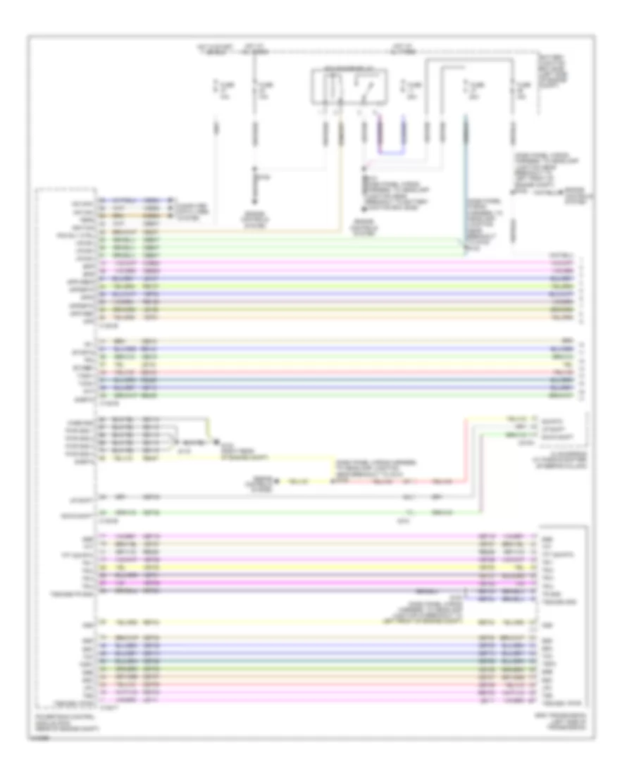 3 5L Twin Turbo A T Wiring Diagram 1 of 2 for Lincoln MKS 2011