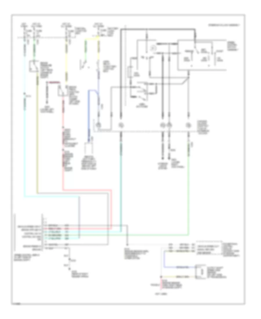 Cruise Control Wiring Diagram for Lincoln Navigator 1999