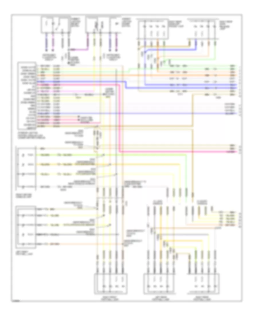 Courtesy Lamps Wiring Diagram 1 of 3 for Lincoln MKT 2011