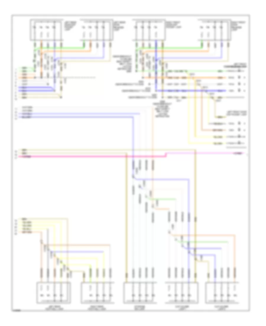 Courtesy Lamps Wiring Diagram 2 of 3 for Lincoln MKT 2011