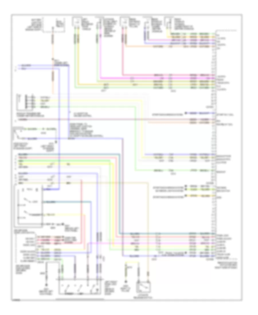 Forced Entry Wiring Diagram 2 of 2 for Lincoln MKT EcoBoost 2011