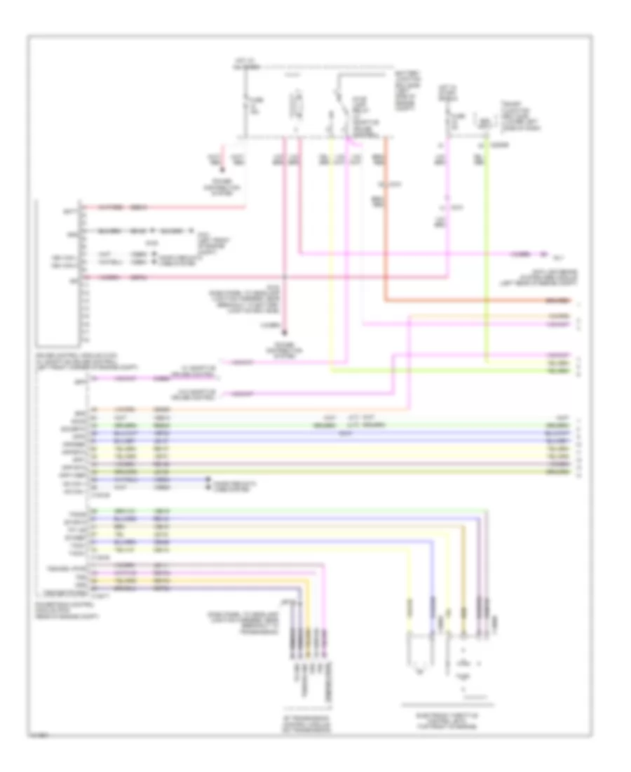 3 5L Twin Turbo Cruise Control Wiring Diagram 1 of 2 for Lincoln MKT EcoBoost 2011