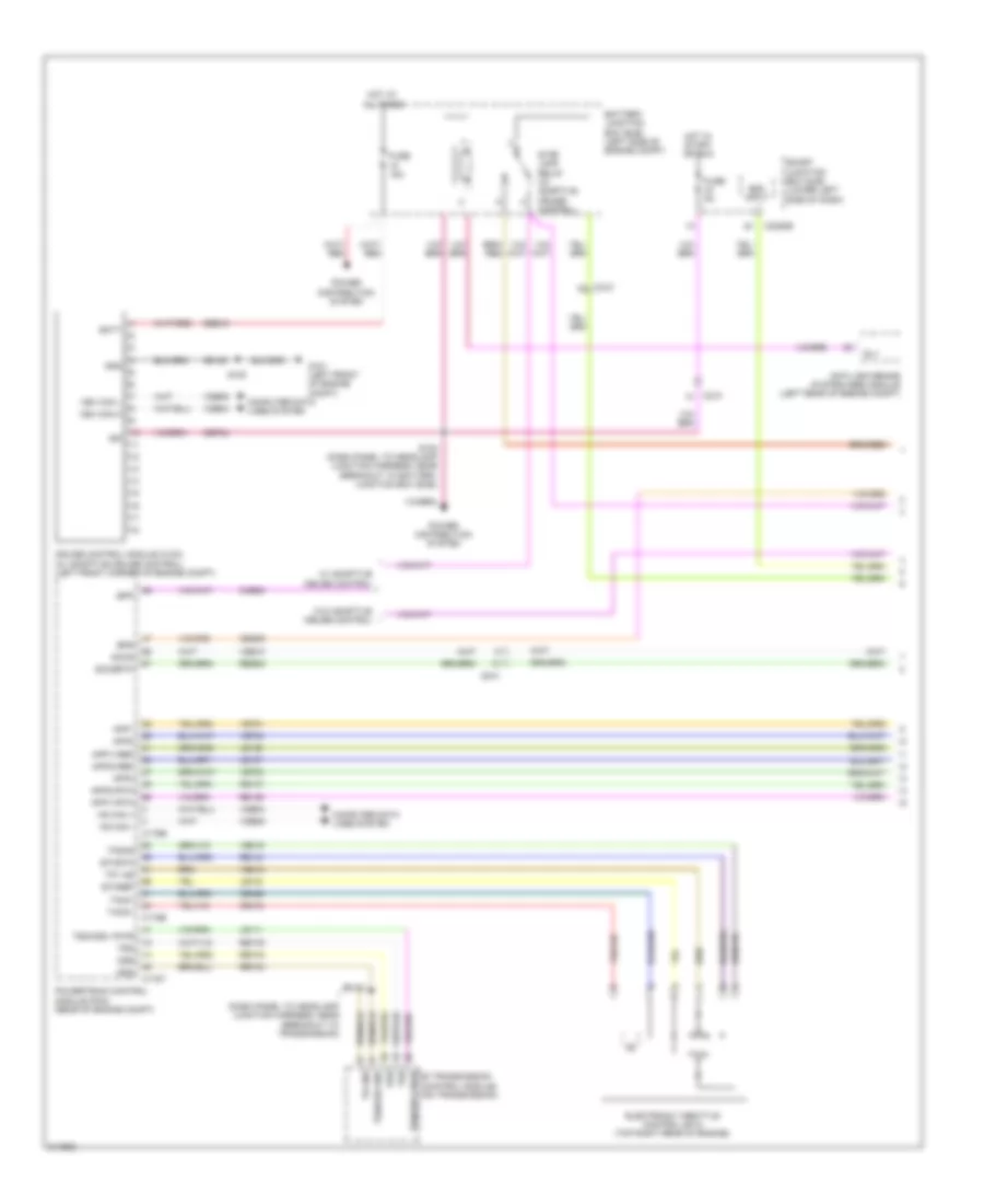 3 7L Cruise Control Wiring Diagram 1 of 2 for Lincoln MKT EcoBoost 2011