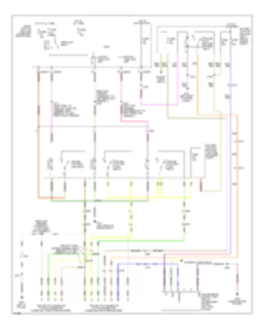 Trailer Camper Adapter Wiring Diagram for Lincoln MKT EcoBoost 2011