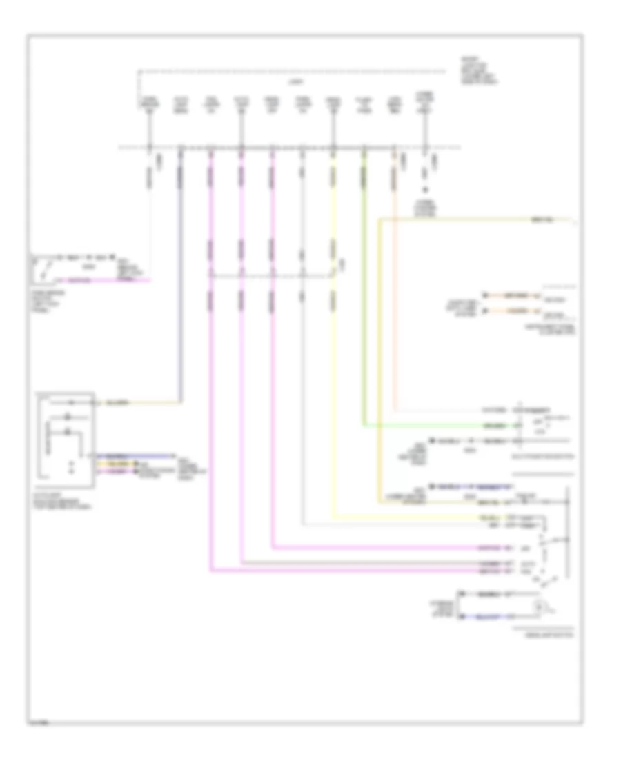 Headlights Wiring Diagram with Adaptive Headlamps 1 of 3 for Lincoln MKT EcoBoost 2011